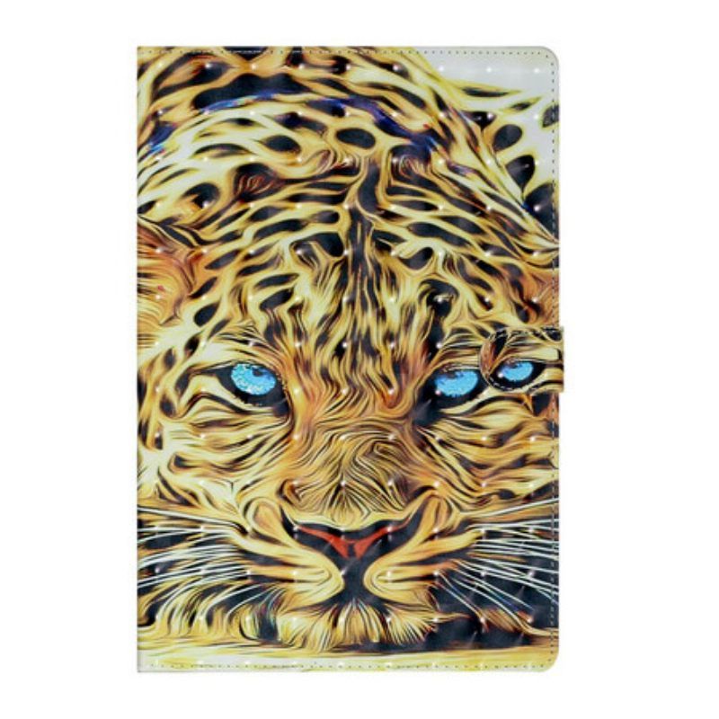 δερματινη θηκη Samsung Galaxy Tab S8 Plus / Tab S7 Plus Tiger Art